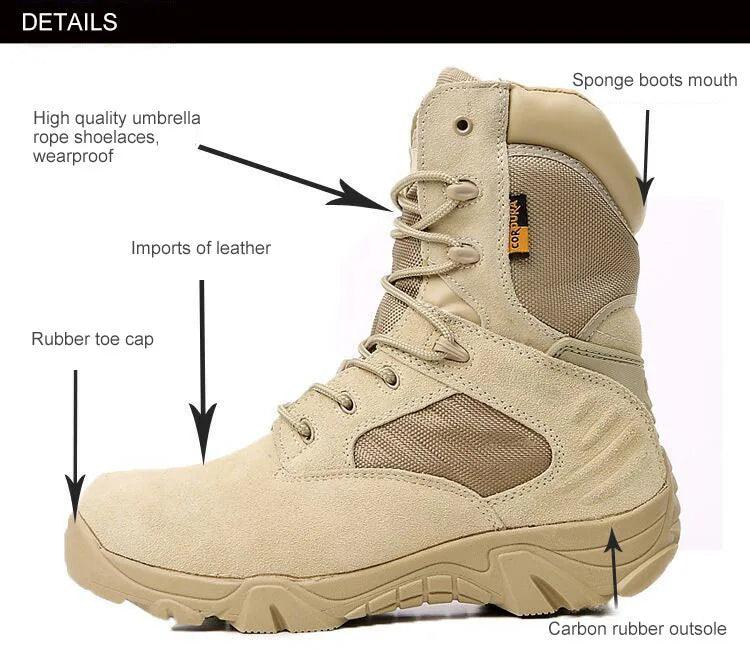 Combat Ankle Boots Boots - The Burner Shop