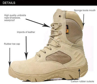 Combat Ankle Boots Boots - The Burner Shop
