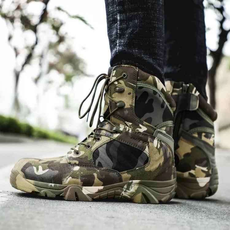 Combat Ankle Boots Boots - The Burner Shop