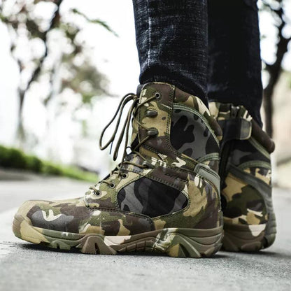 Combat Ankle Boots Boots - The Burner Shop