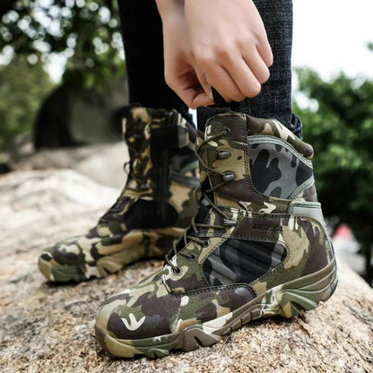 Combat Ankle Boots Boots - The Burner Shop