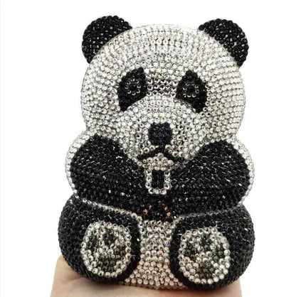 Crystal Teddy Bear Hard Case Bags Bags - The Burner Shop