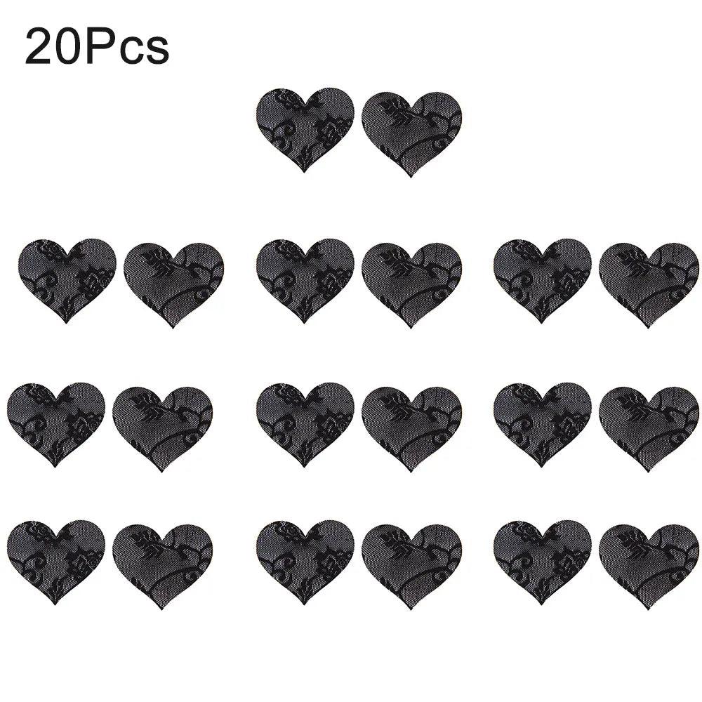 Gothic Lace Breast Pasties Breast Pasties - The Burner Shop