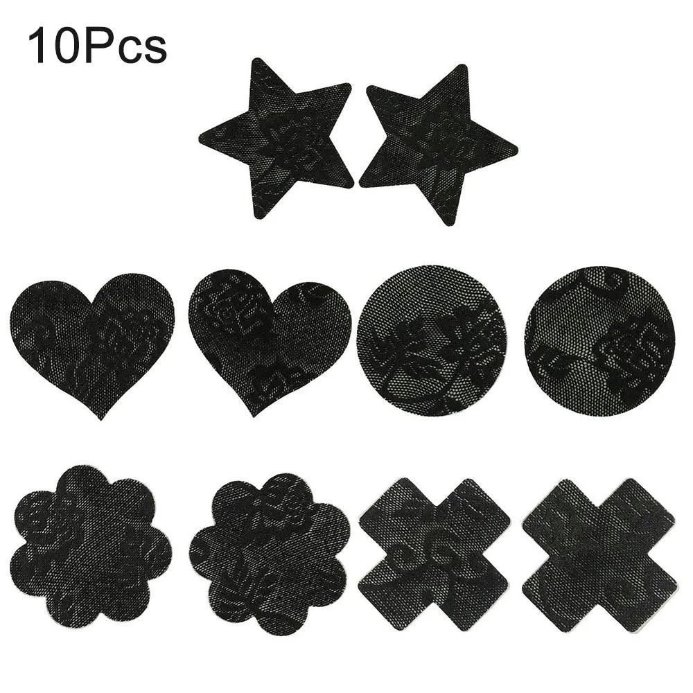 Gothic Lace Breast Pasties Breast Pasties - The Burner Shop