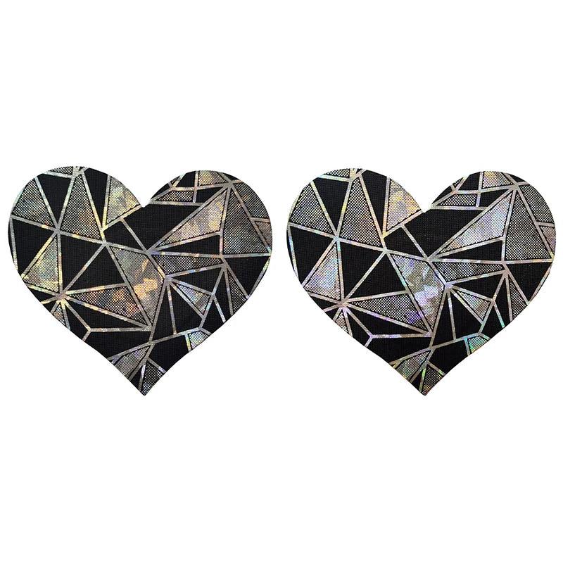 Holographic Breast Pasties Breast Pasties - The Burner Shop