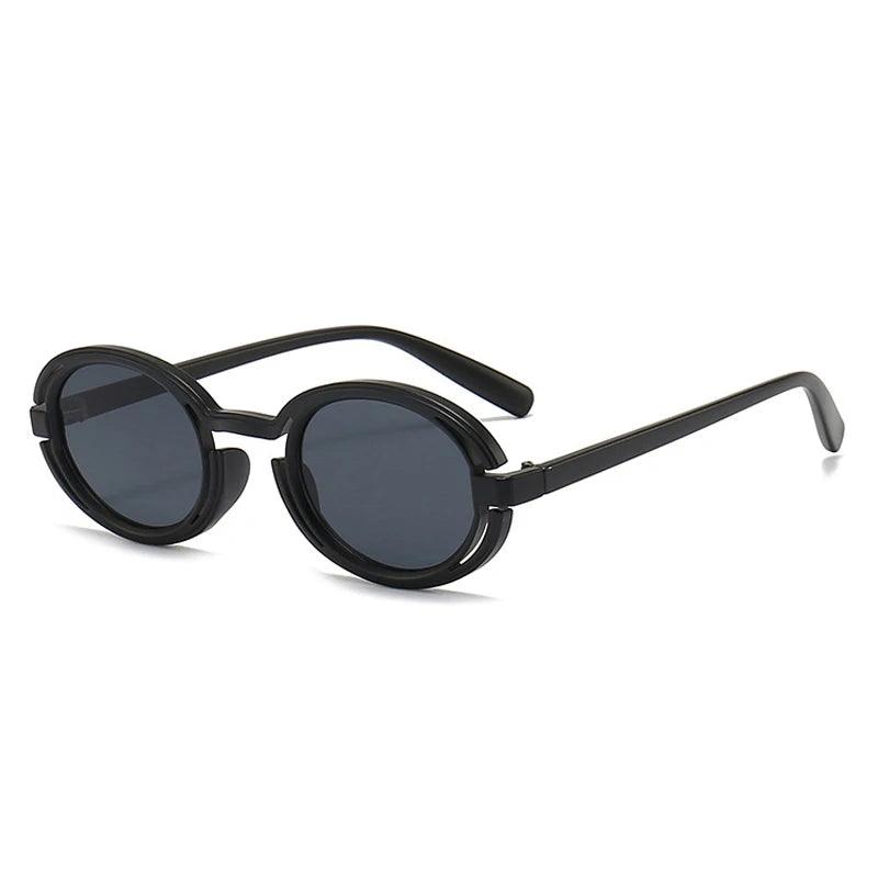 Jazzy Retro Oval Sunglasses Sunglasses - The Burner Shop