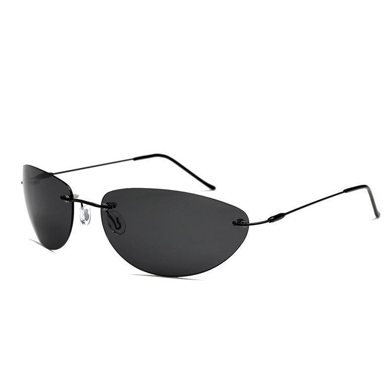 Matrix Neo Retro Oval Sunglasses Sunglasses - The Burner Shop