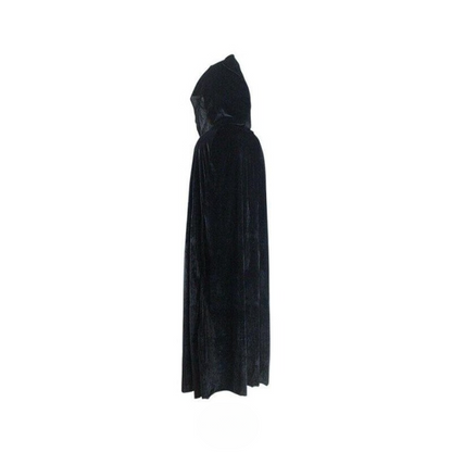 Medieval Velvet Hooded Cloak