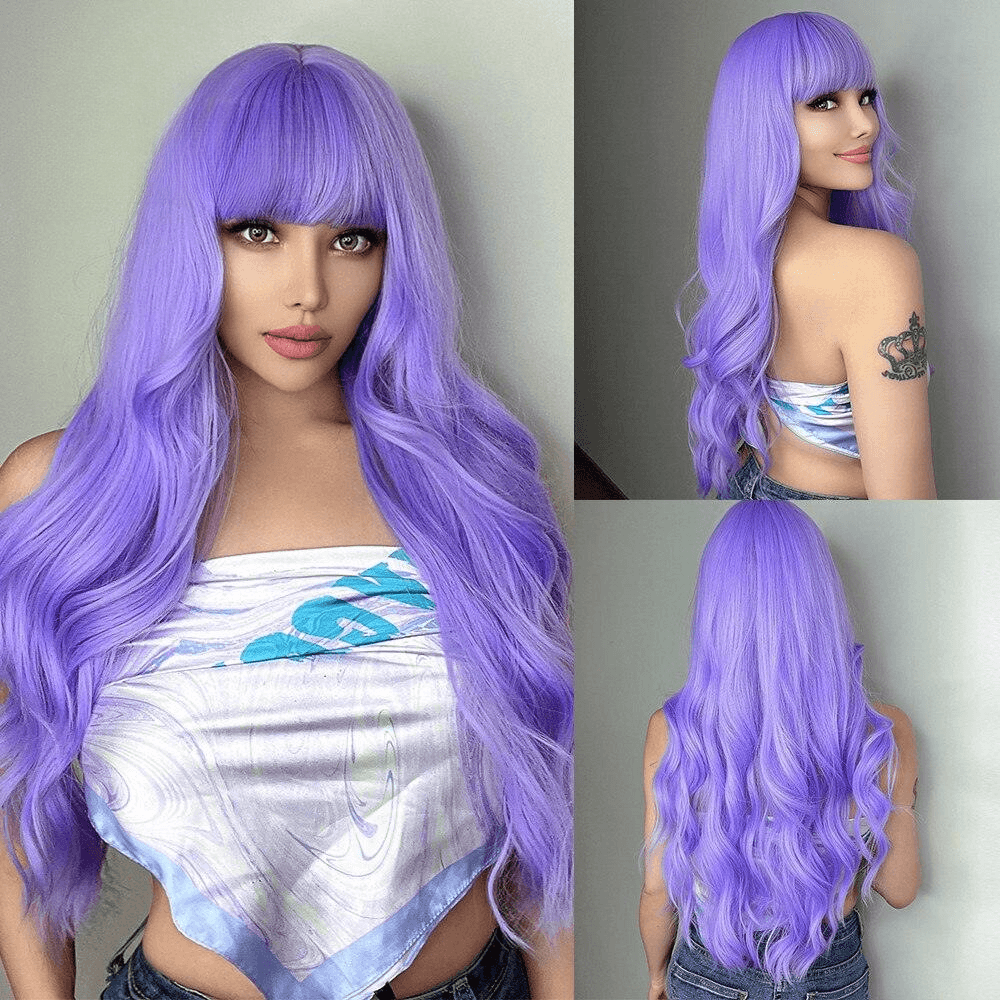 Nicole Long Wavy Wig Wigs - The Burner Shop