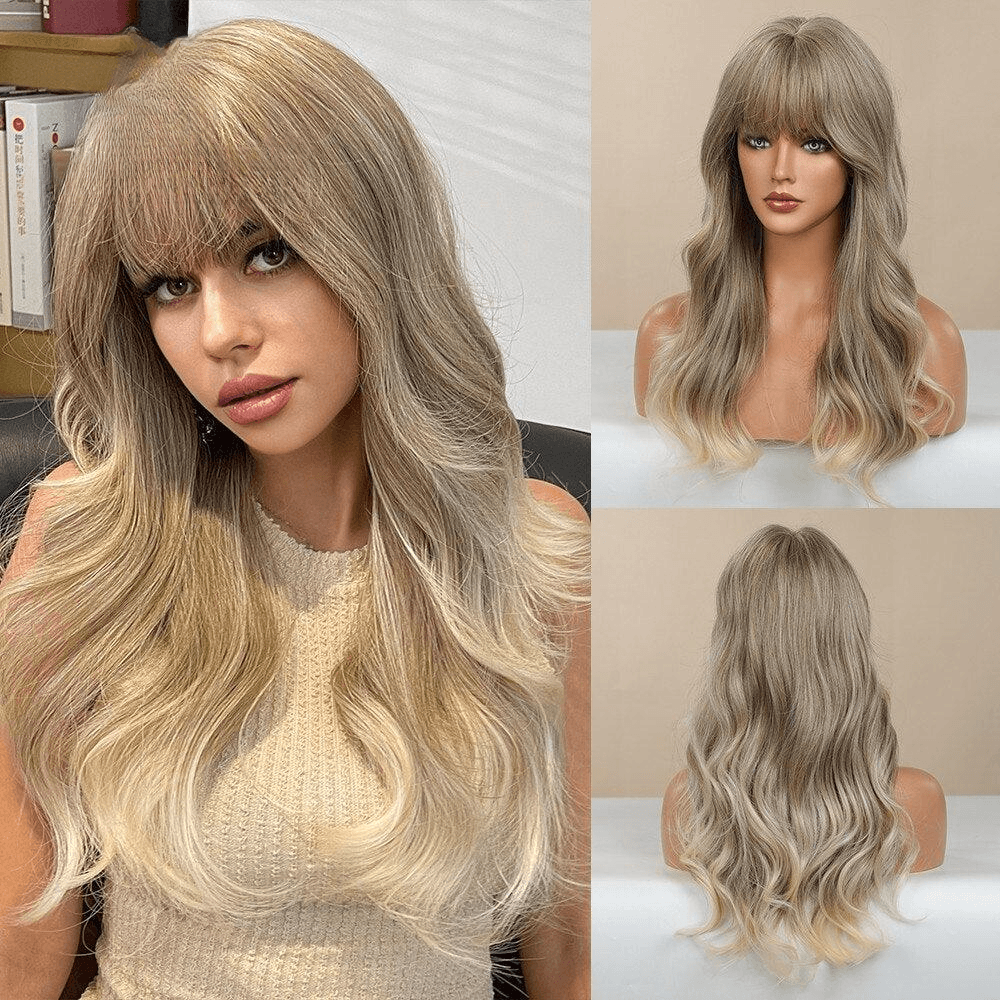 Nicole Long Wavy Wig Wigs - The Burner Shop