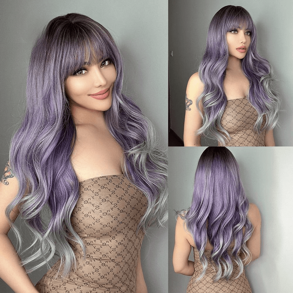 Nicole Long Wavy Wig Wigs - The Burner Shop