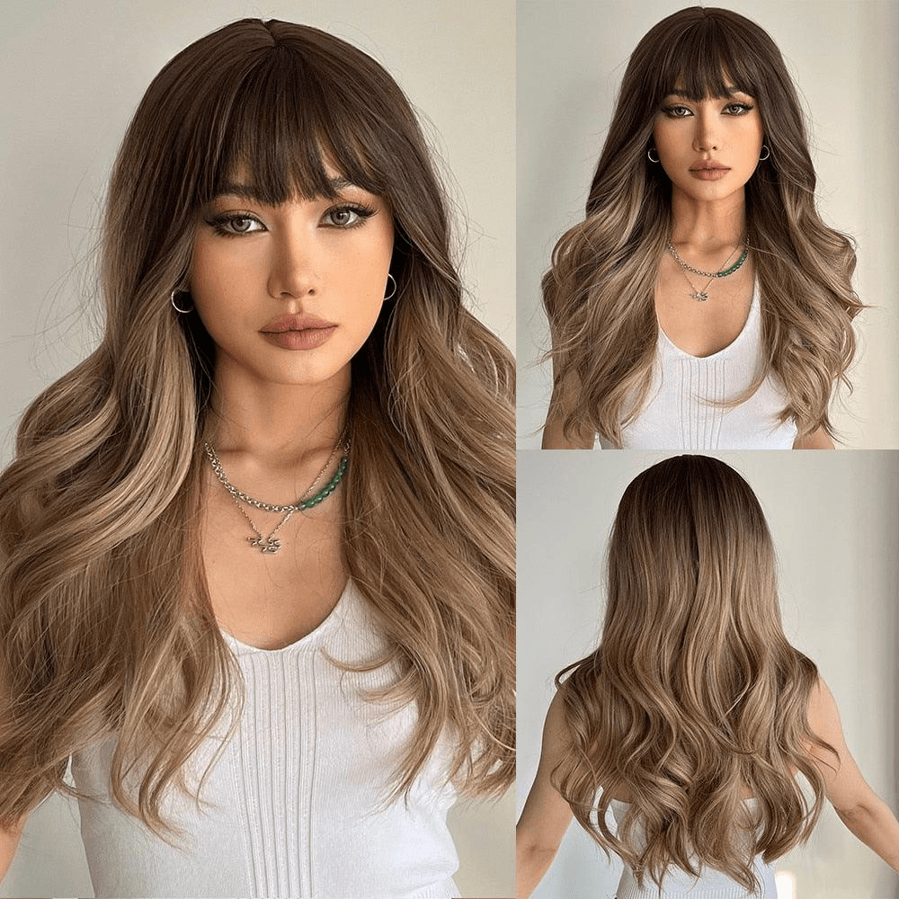 Nicole Long Wavy Wig Wigs - The Burner Shop
