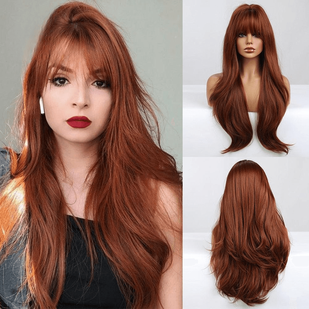 Nicole Long Wavy Wig Wigs - The Burner Shop