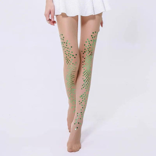 Sexy Fish Scale mesh Stockings Stockings - The Burner Shop