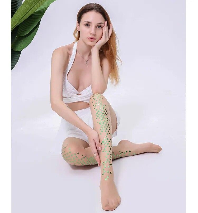 Sexy Fish Scale mesh Stockings Stockings - The Burner Shop