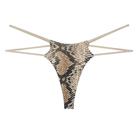 Sexy Patterned Slim Thong Thongs - The Burner Shop