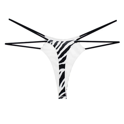 Sexy Patterned Slim Thong Thongs - The Burner Shop