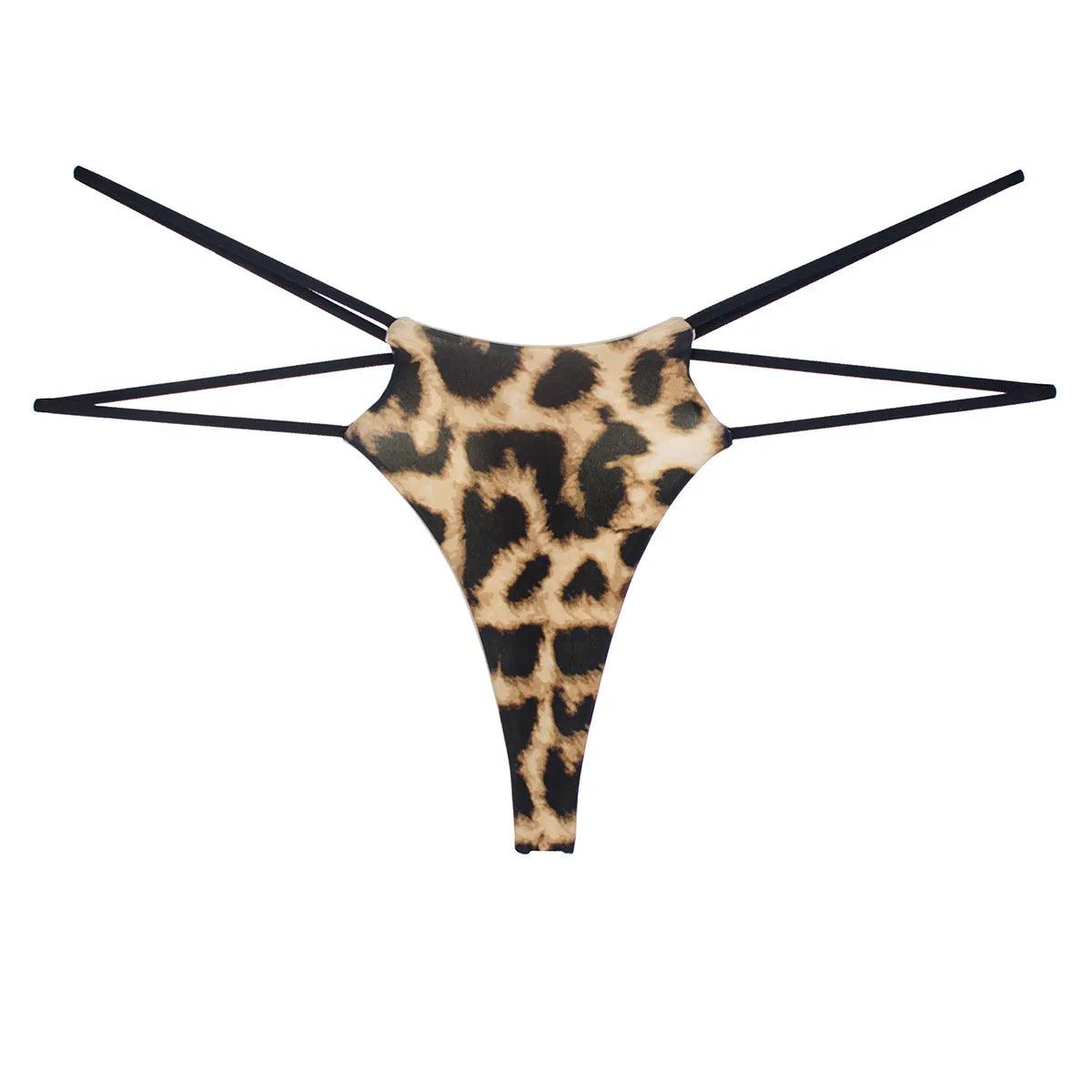 Sexy Patterned Slim Thong Thongs - The Burner Shop