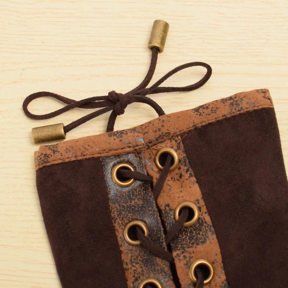 Steampunk Elbow Length Gloves Gloves - The Burner Shop