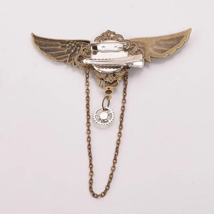 Steampunk Gear & Chains Hair Clips Hair Accessory - The Burner Shop