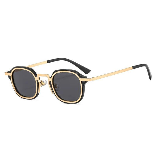 Steampunk Retro Square Sunglasses Sunglasses - The Burner Shop