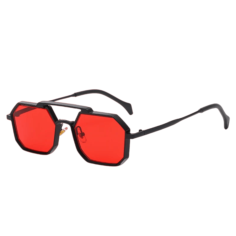 Steampunk Square Sunglasses Sunglasses - The Burner Shop