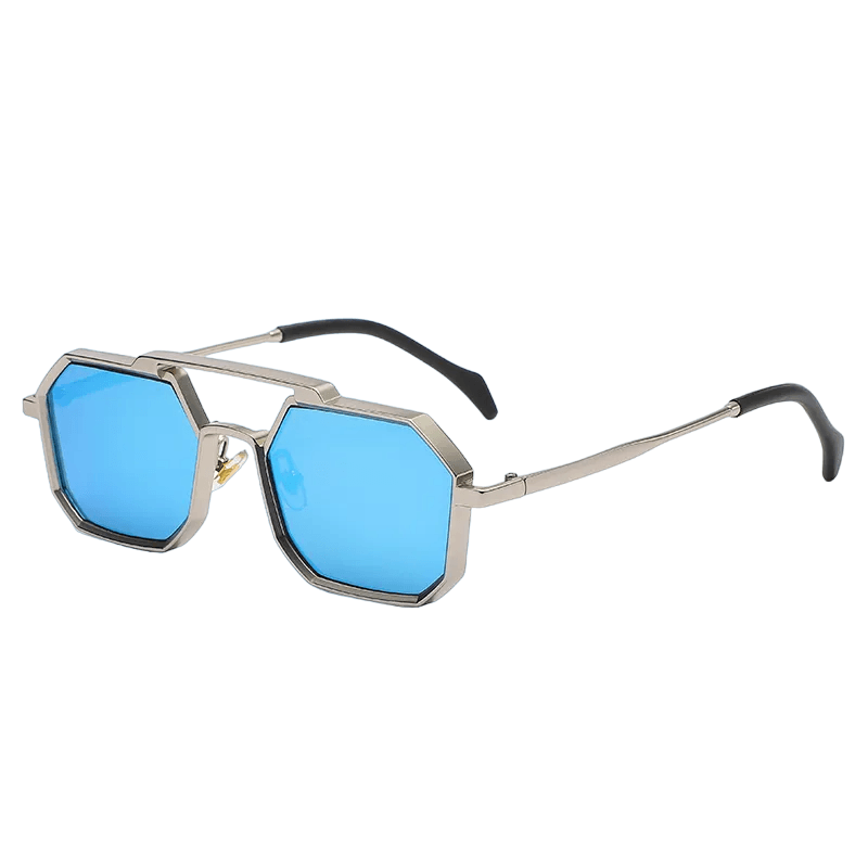 Steampunk Square Sunglasses Sunglasses - The Burner Shop