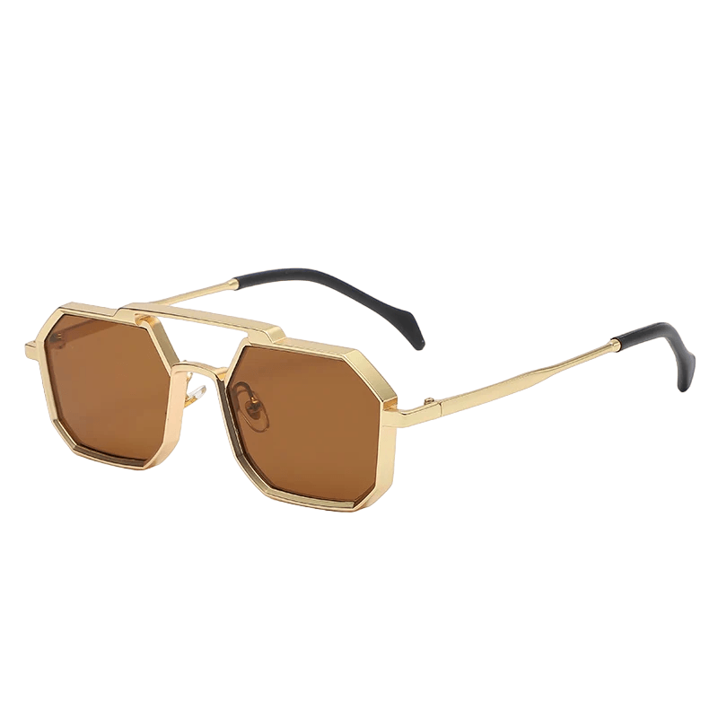 Steampunk Square Sunglasses Sunglasses - The Burner Shop