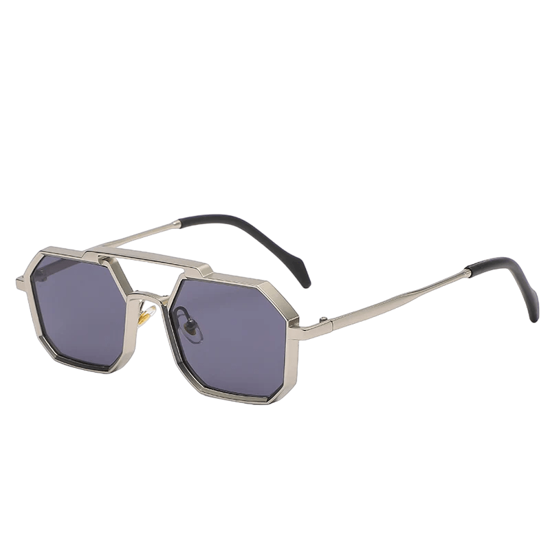 Steampunk Square Sunglasses Sunglasses - The Burner Shop