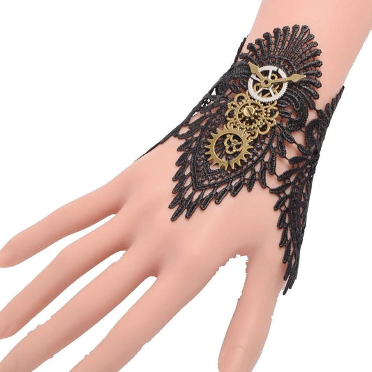 Vintage Steampunk Wrist Cuffs Bracelets - The Burner Shop