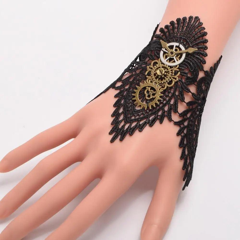Vintage Steampunk Wrist Cuffs Bracelets - The Burner Shop