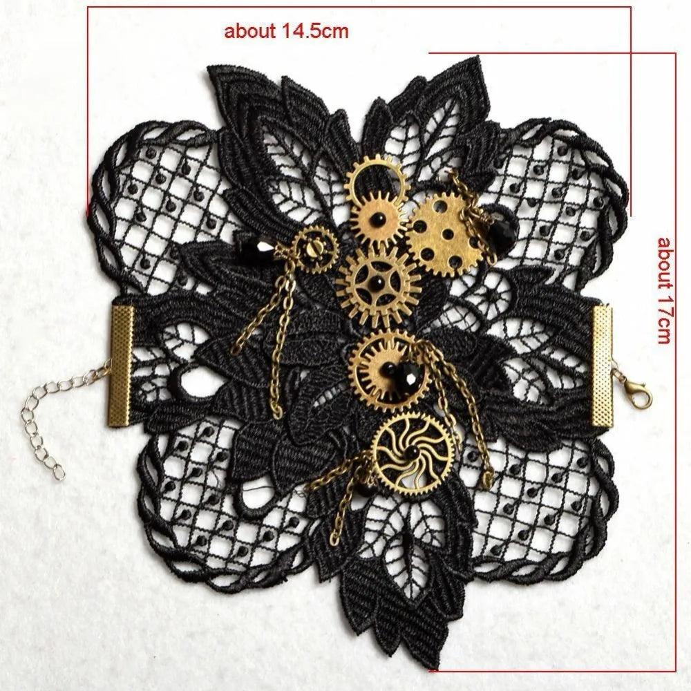Vintage Steampunk Wrist Cuffs Bracelets - The Burner Shop