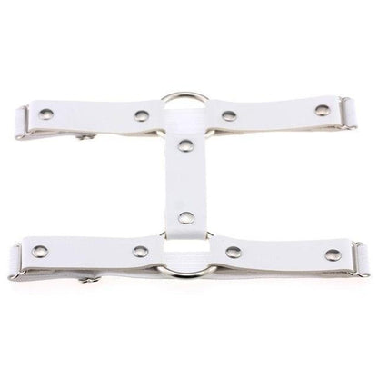 Adjustable Leather Leg Harness Garter Belt Garters - The Burner Shop