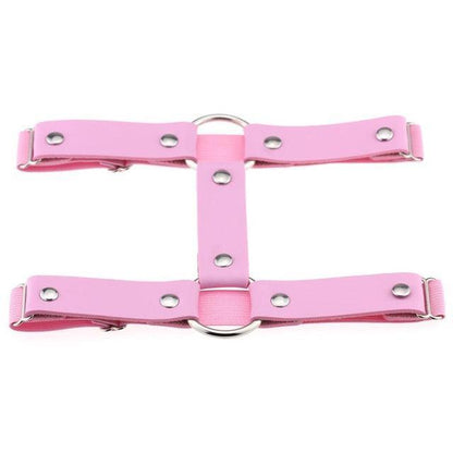Adjustable Leather Leg Harness Garter Belt Garters - The Burner Shop