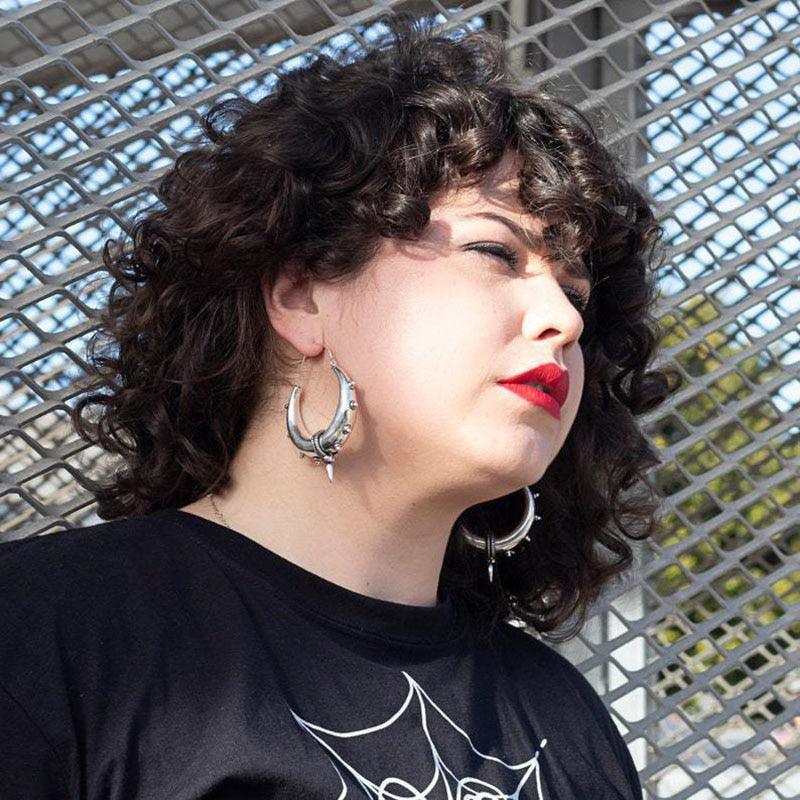 Antique Silver Gypsy Earrings Earrings - The Burner Shop