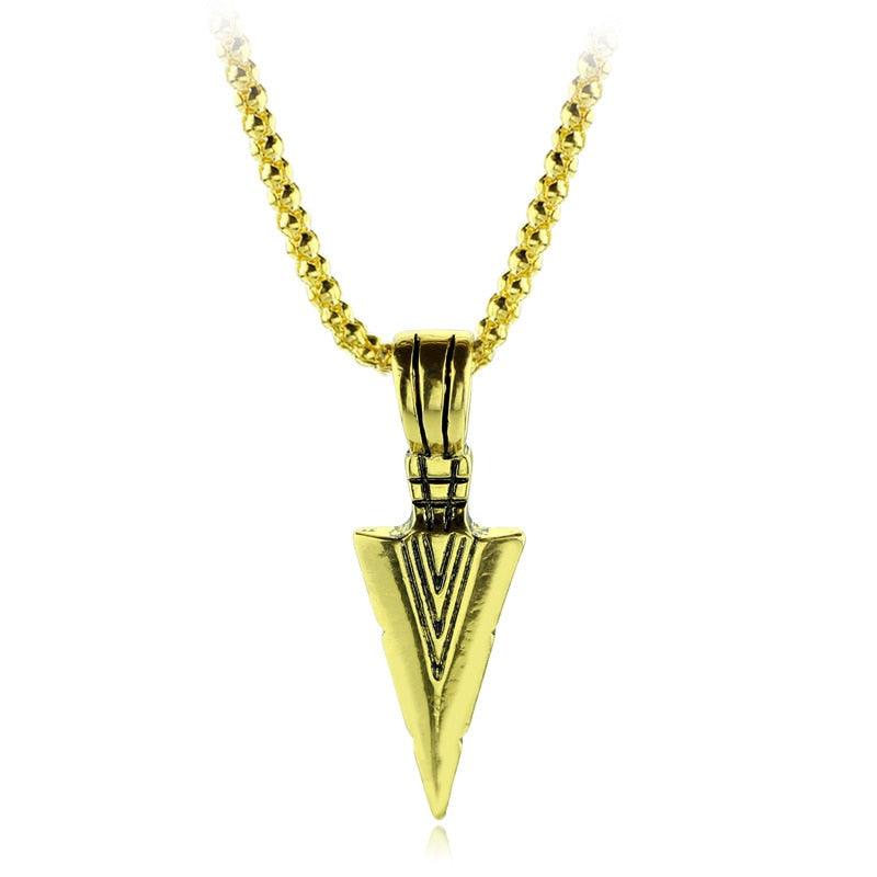 Arrow Pendant Necklace Necklaces - The Burner Shop