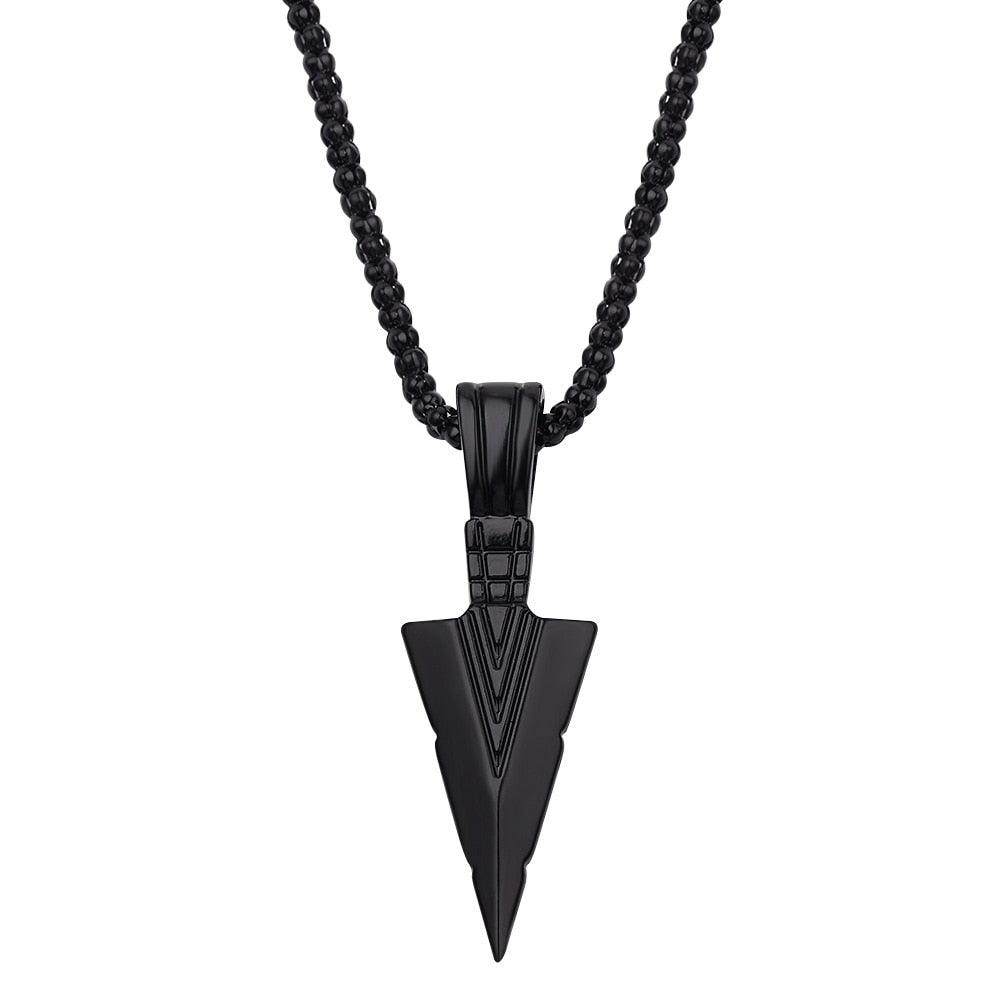 Arrow Pendant Necklace Necklaces - The Burner Shop