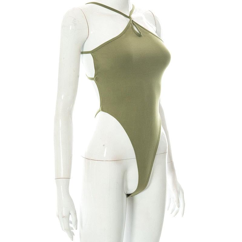 Bandage Backless Bodysuit Bodysuit - The Burner Shop