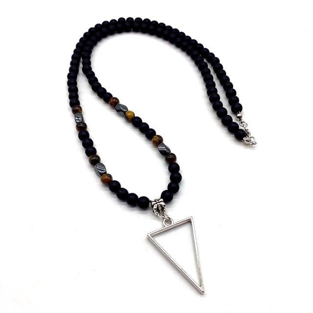 Beaded Arrow Pendant Necklace Necklaces - The Burner Shop