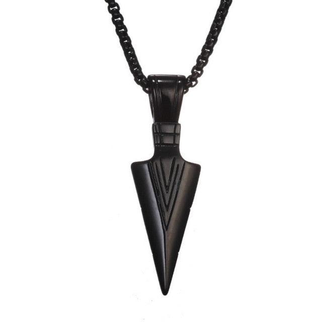 Beaded Arrow Pendant Necklace Necklaces - The Burner Shop