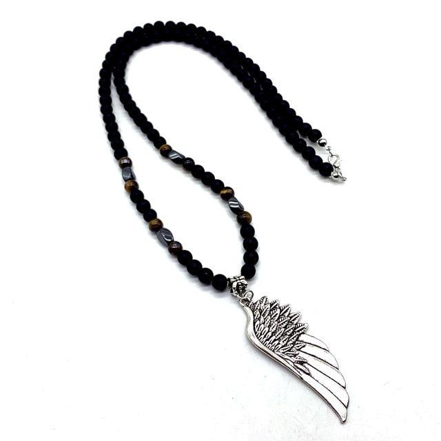 Beaded Arrow Pendant Necklace Necklaces - The Burner Shop