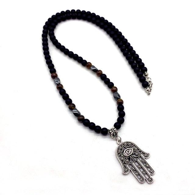 Beaded Arrow Pendant Necklace Necklaces - The Burner Shop
