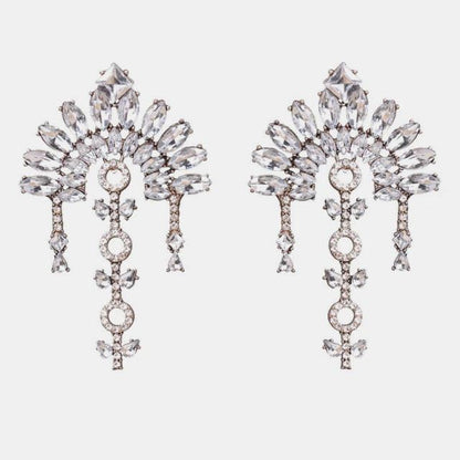 Big Drop Simulated-Pearl Pendants Earrings Earrings - The Burner Shop