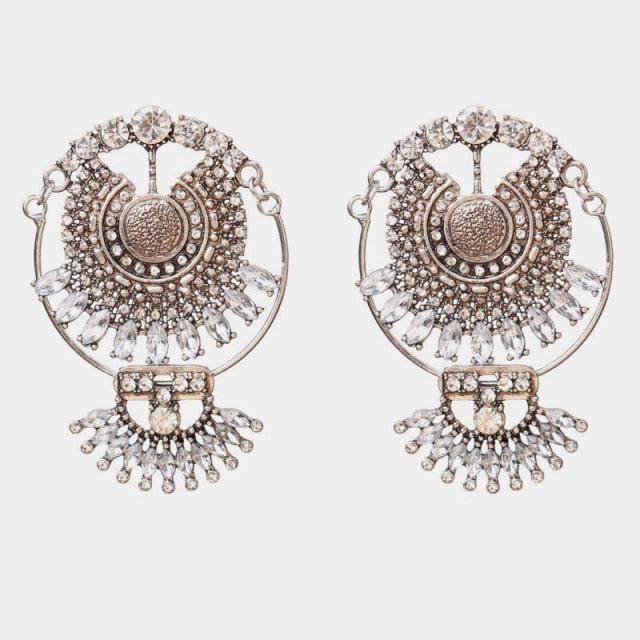 Big Drop Simulated-Pearl Pendants Earrings Earrings - The Burner Shop