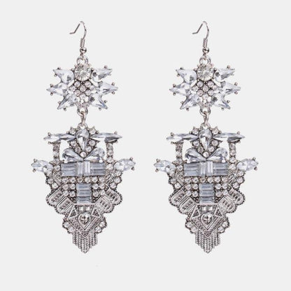 Big Drop Simulated-Pearl Pendants Earrings Earrings - The Burner Shop