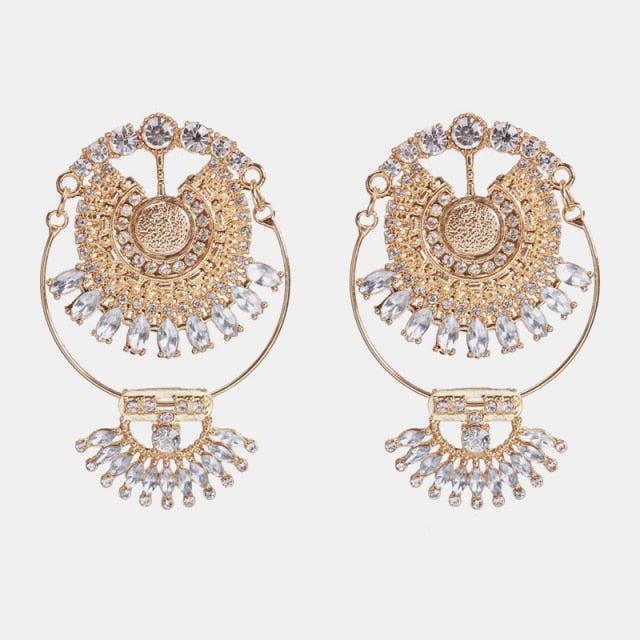 Big Drop Simulated-Pearl Pendants Earrings Earrings - The Burner Shop