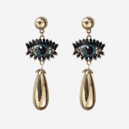 Big Drop Simulated-Pearl Pendants Earrings Earrings - The Burner Shop