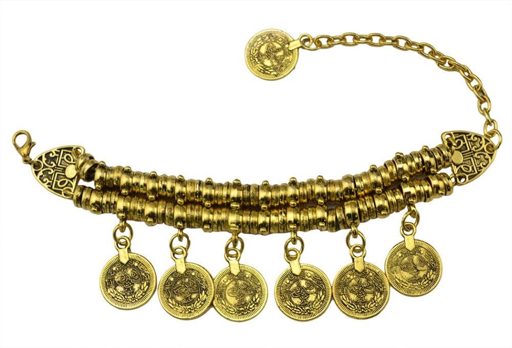 Bohemian Coin Bracelet Bracelets - The Burner Shop