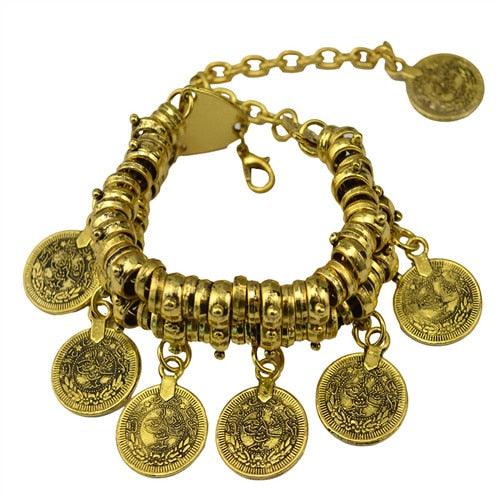 Bohemian Coin Bracelet Bracelets - The Burner Shop