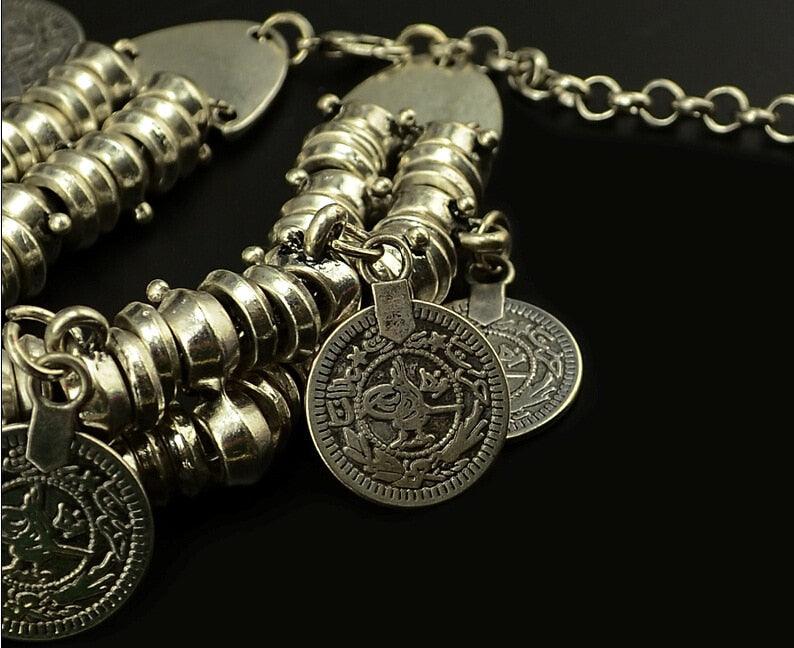 Bohemian Coin Bracelet Bracelets - The Burner Shop